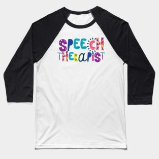 Cute Speech Therapist Gift Idea Back to School Baseball T-Shirt